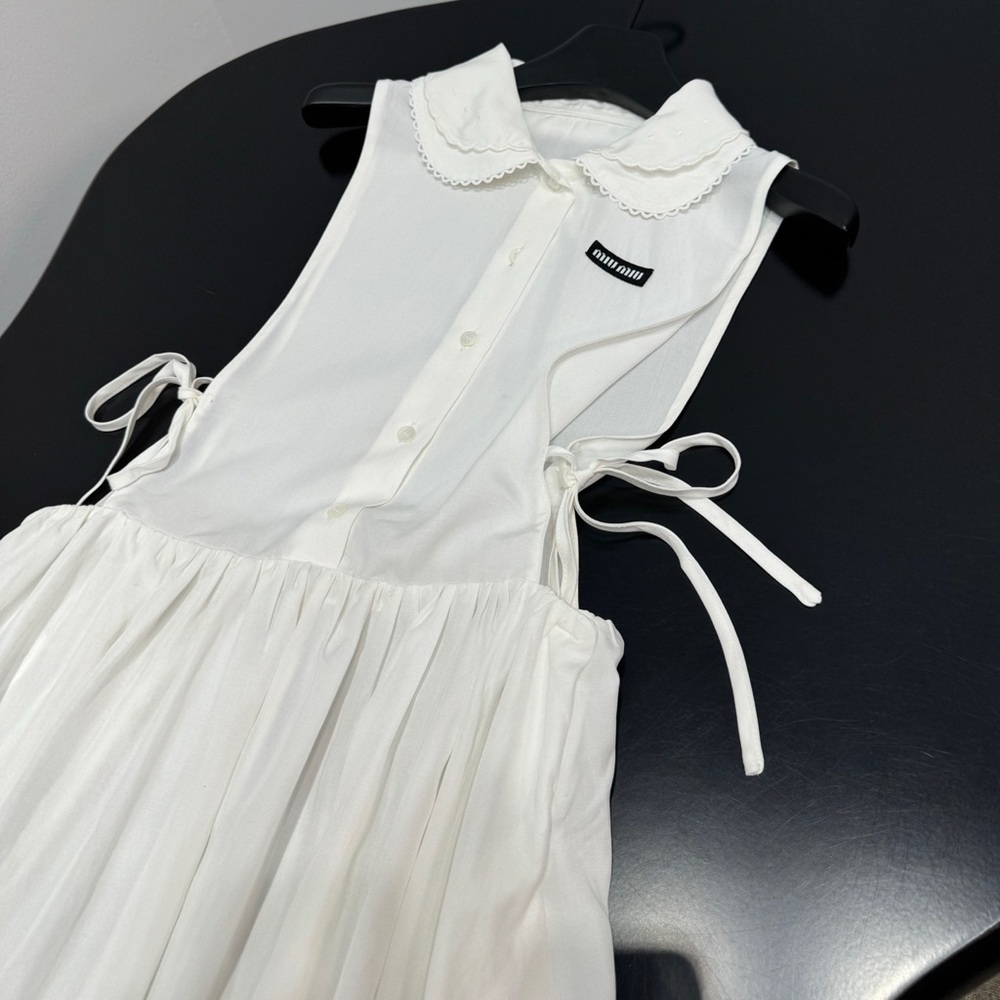 Miu Miu white baby doll dress - Picture 4 of 6